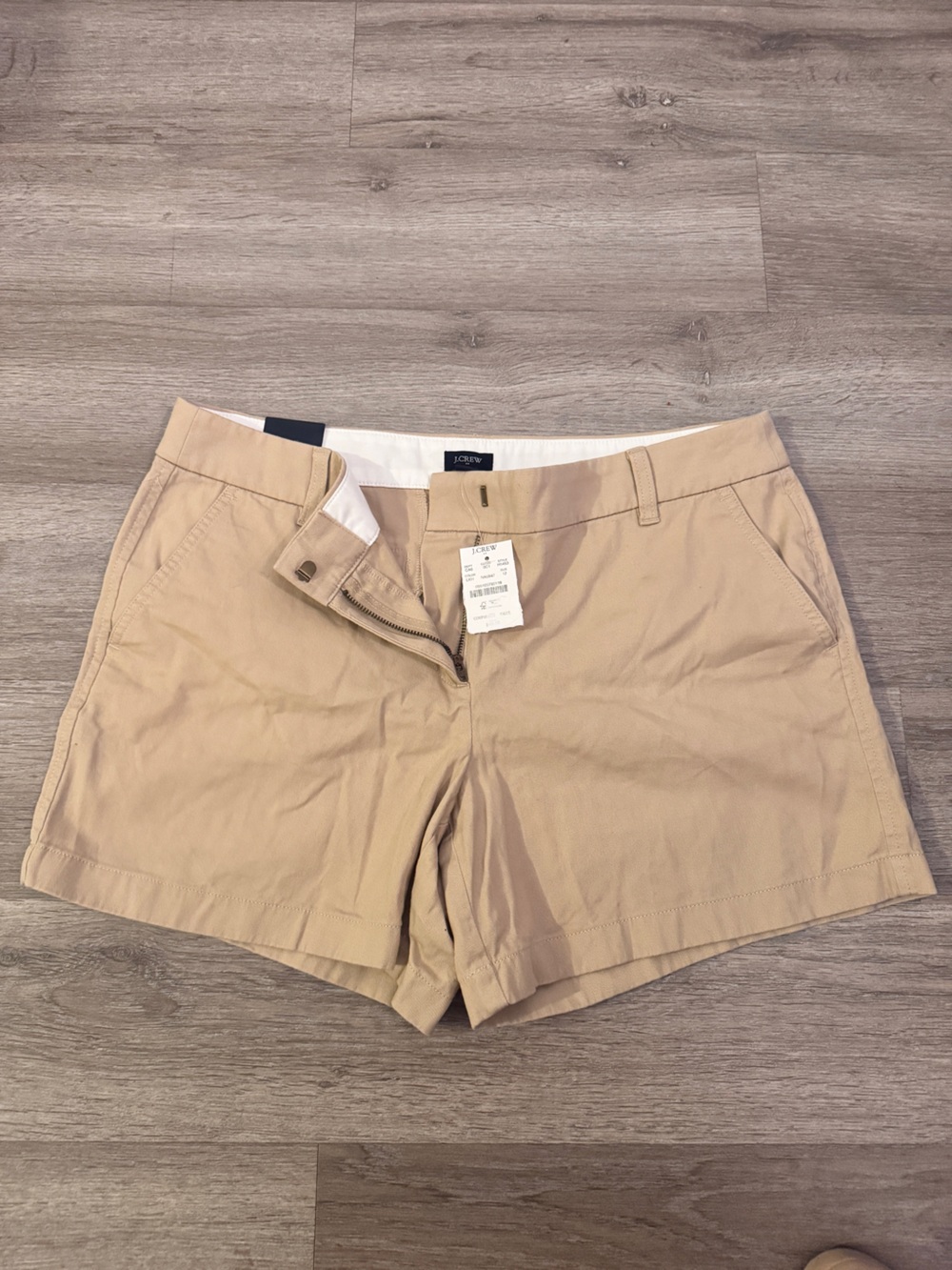 J.Crew Classic Chino Khaki Shorts
